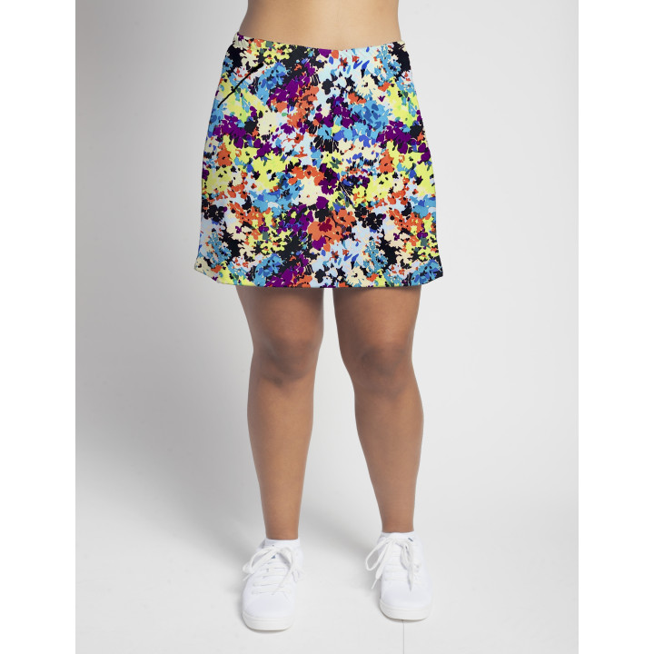 Zipper Pocket Skort - Fairway Floral