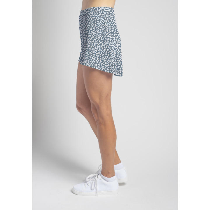 HiLo- Slate blue cheetah