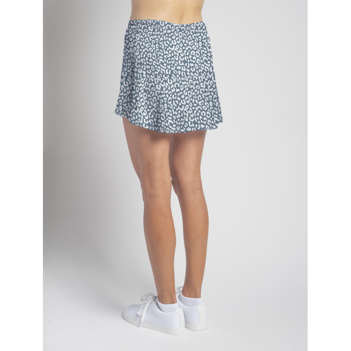 HiLo- Slate blue cheetah