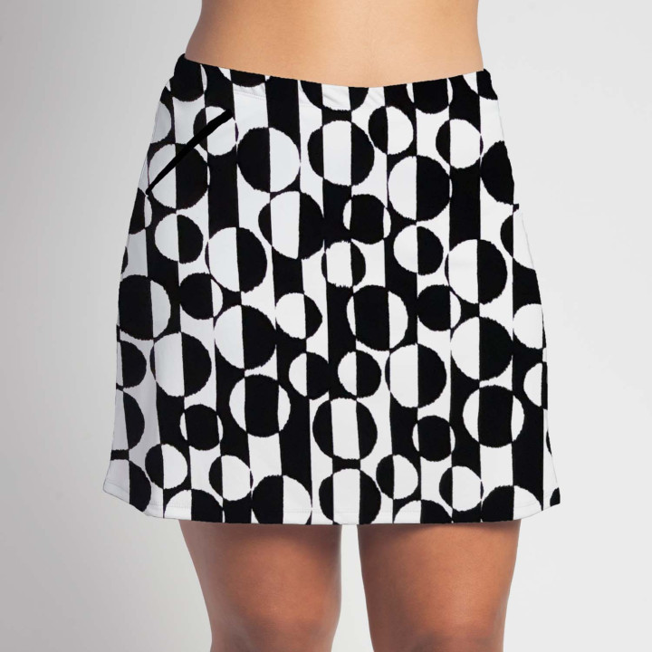 Zipper Pocket Skort - BW Mod