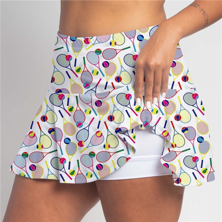 Flounce - Brights on White
