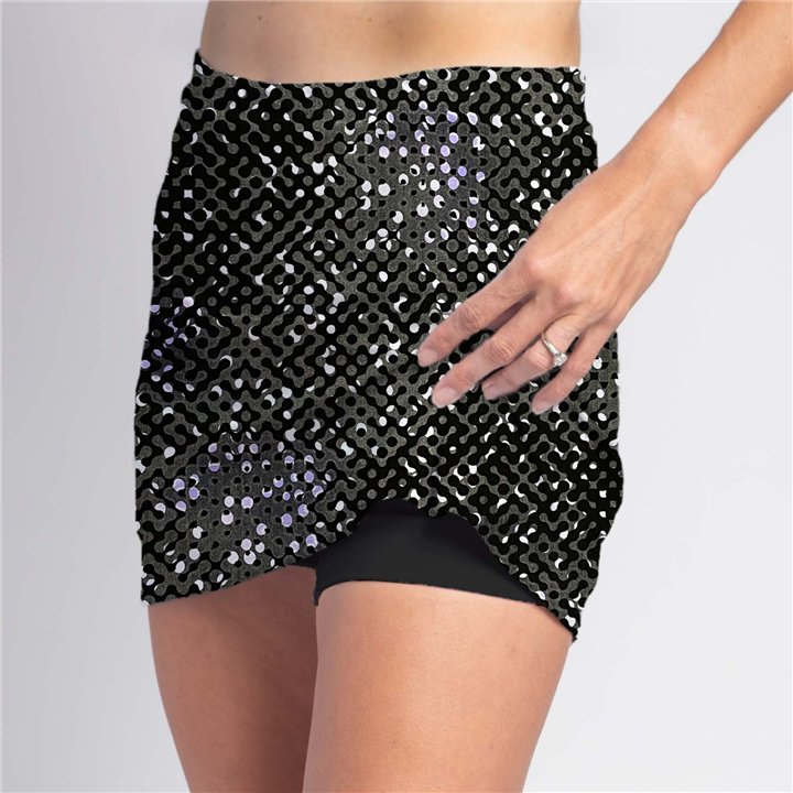 HiLo - Grey Lavender Abstract Dots