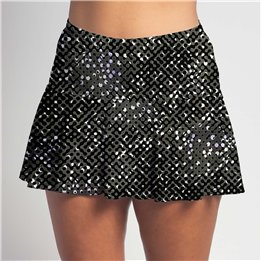 Flounce - Grey Lavender Abstract Dots