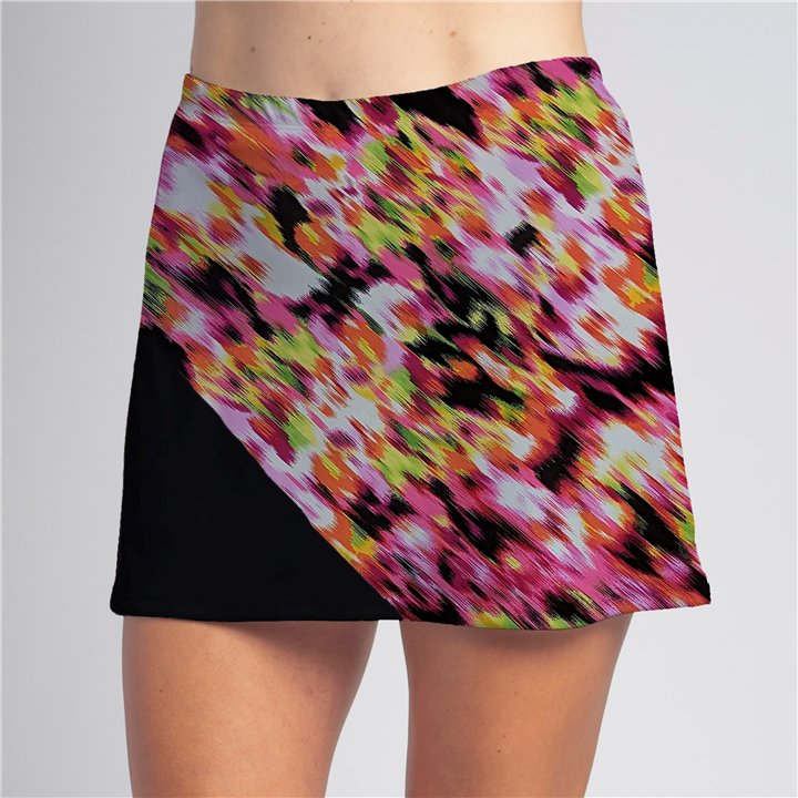Bias Skort - Citrus Blast