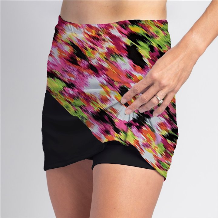Bias Skort - Citrus Blast