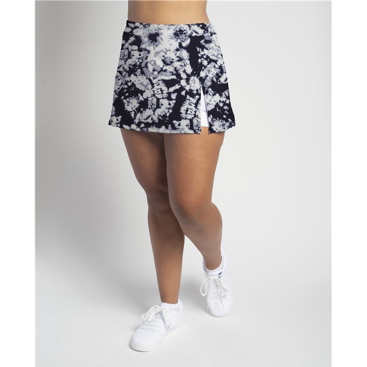 Side Slit - BW Tie Dye