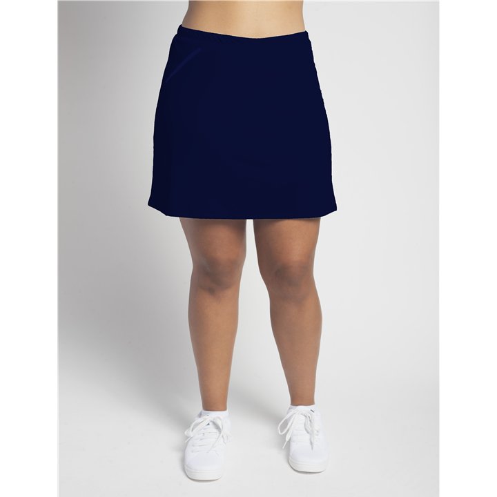 Zipper Pocket Skort - Navy