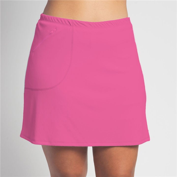 Zipper Pocket Skort - Barbie Pink