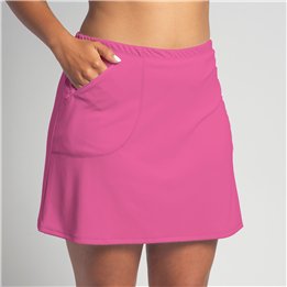 Zipper Pocket Skort - Barbie Pink