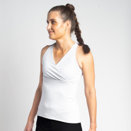 Racerback - White