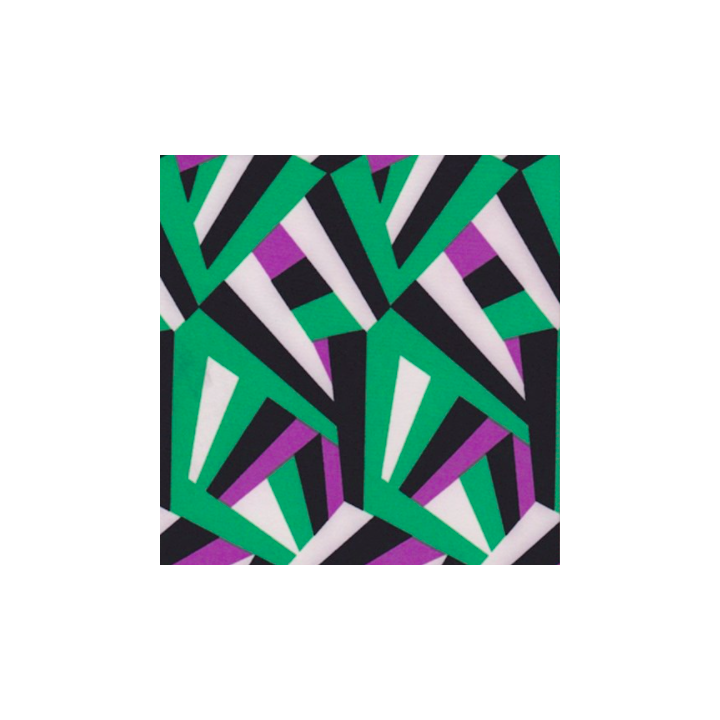 Green and Grape Geometric