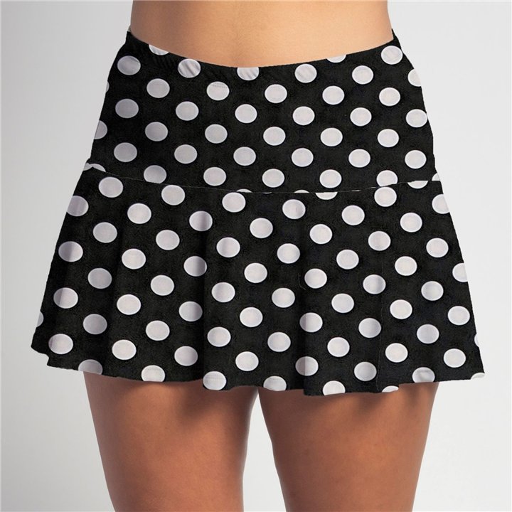 Flounce - BW Mini Dot
