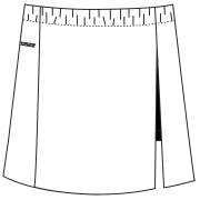 Side Slit w/ Pocket 14.5"