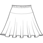 Flounce w/ Pocket 16.5"